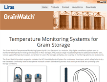 Tablet Screenshot of grain-watch.com